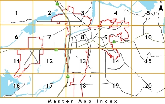 Engineering Master Map Index